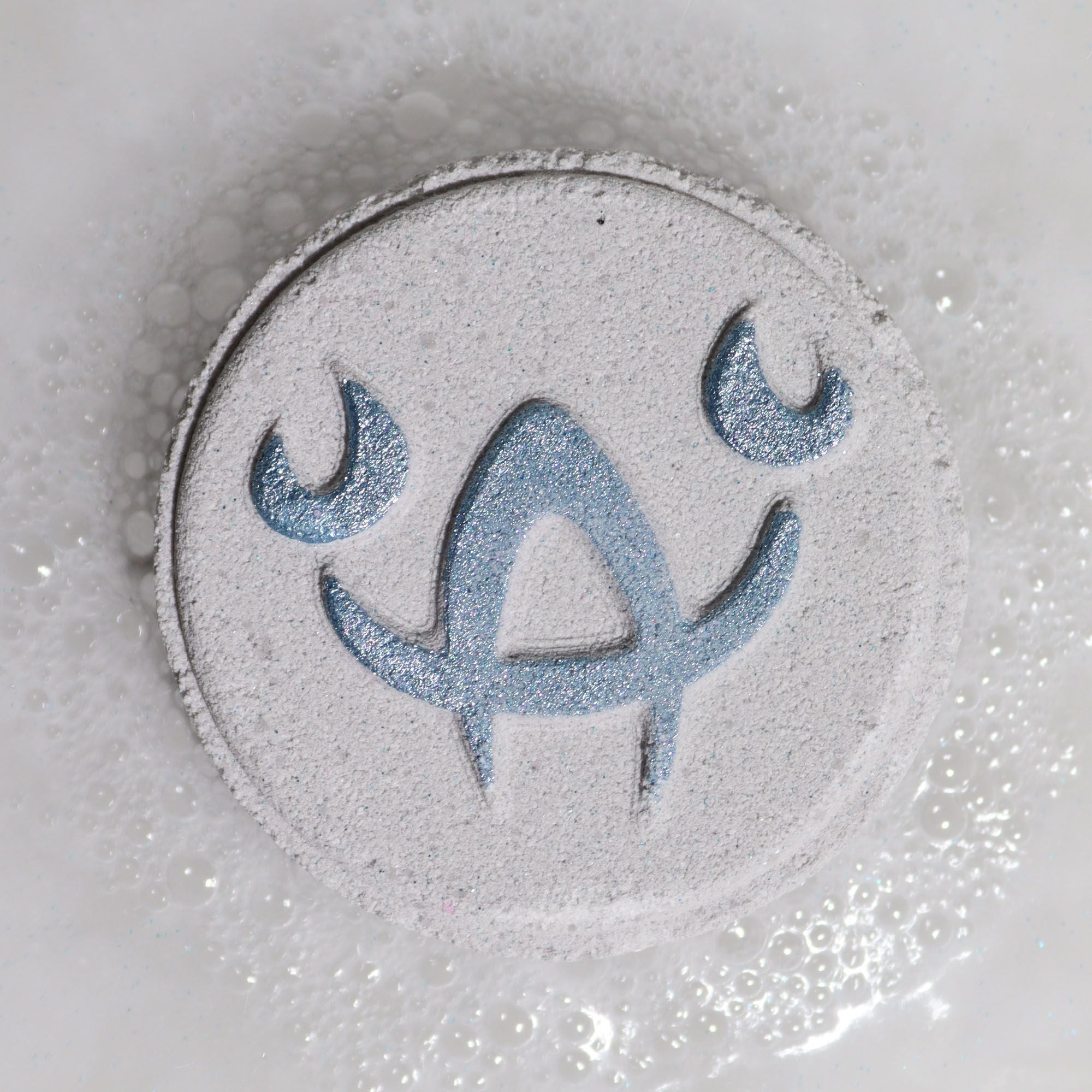 Cancer Zodiac Bath Fizzers with Horoscope | Set of 2 | Velora