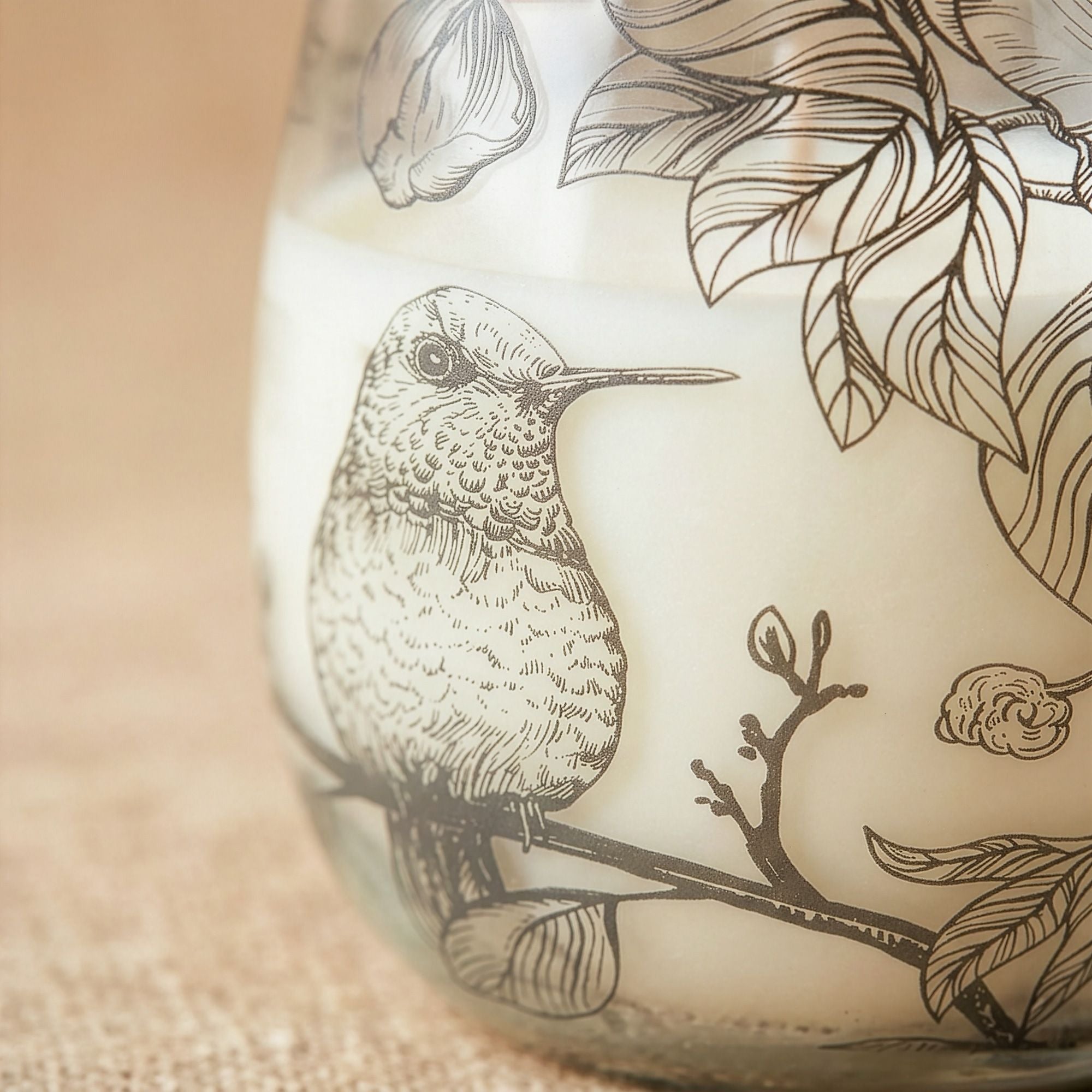 Drawn by Flame Glass Jar Candle - Medium | Velora