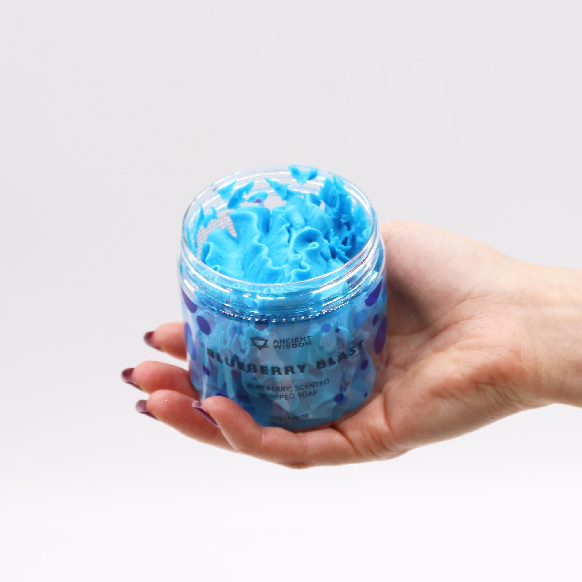 Blueberry Whipped Soap - 120g | Velora