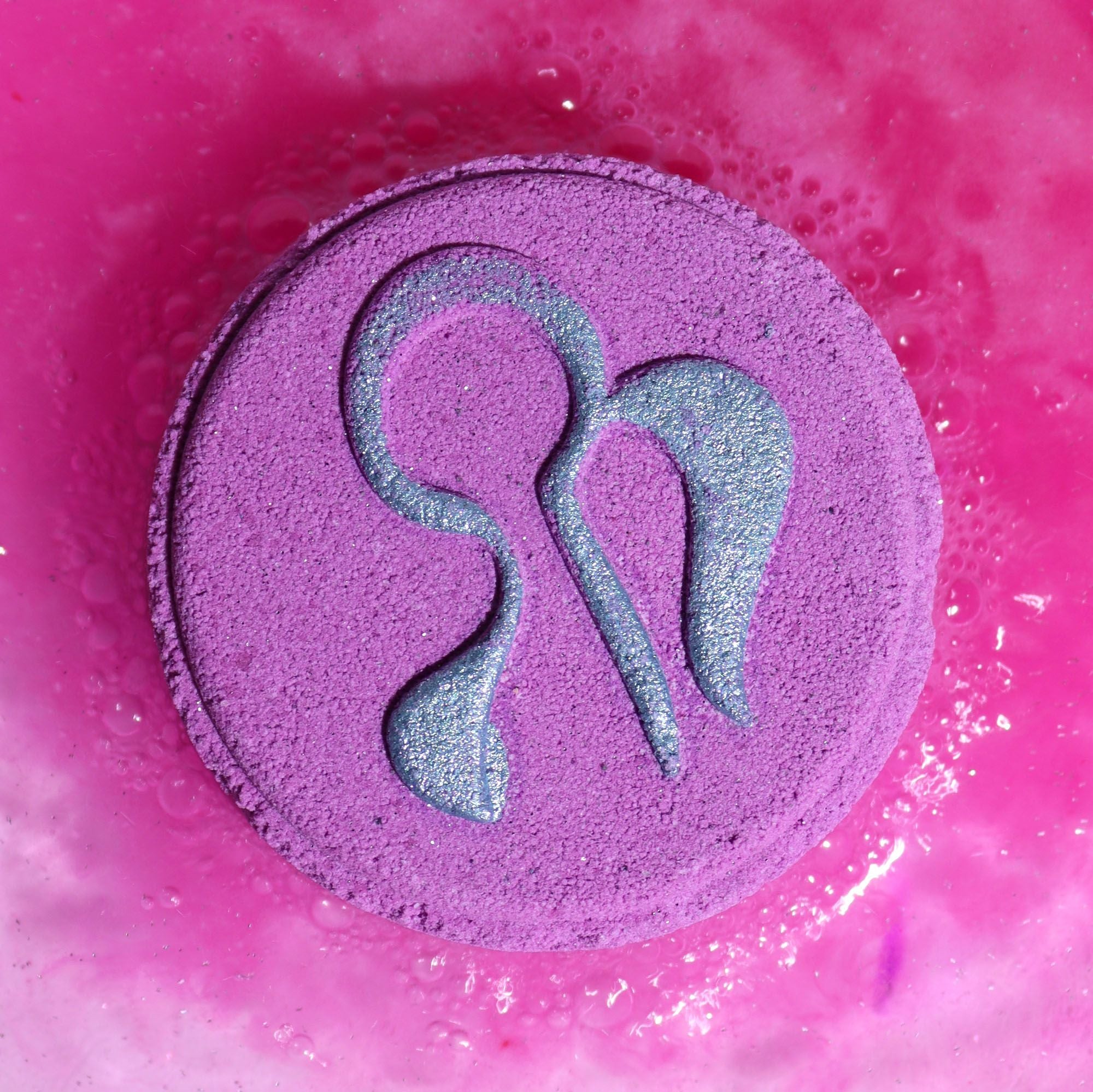 Virgo Zodiac Bath Fizzers with Horoscope | Set of 2 | Velora
