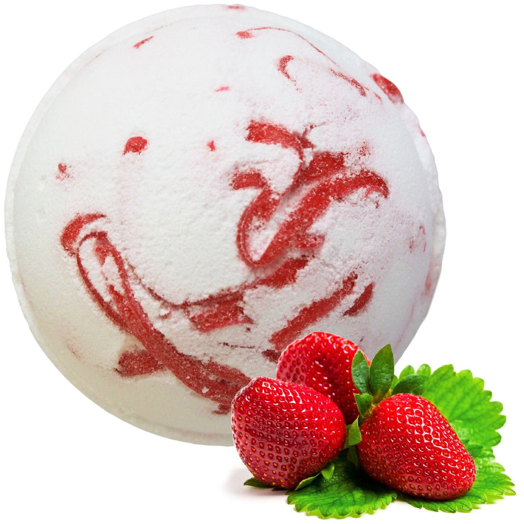 Tropical Paradise Coco Bath Bomb - Strawberry | Velora