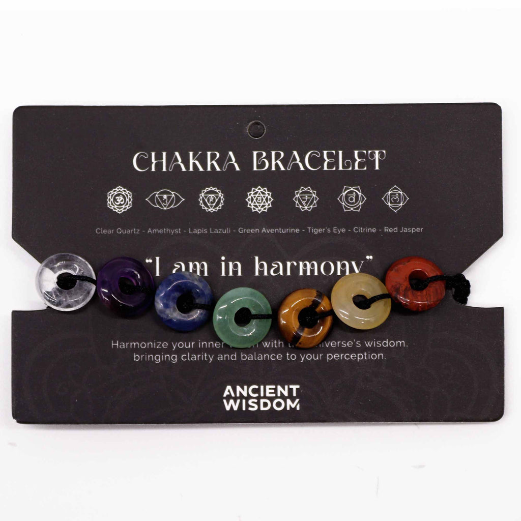 Chakra String Bracelet - Mini Donuts | Velora