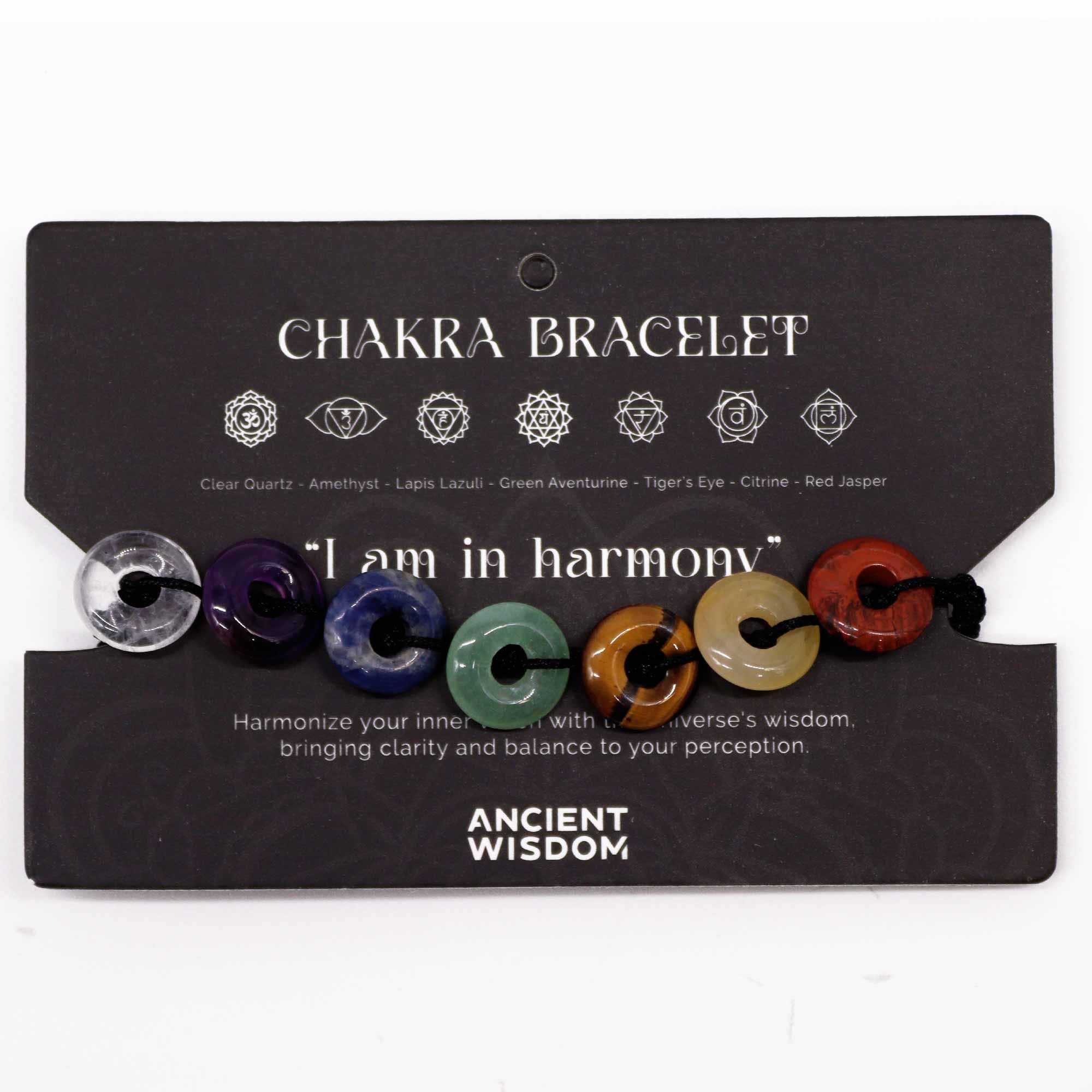 Chakra String Bracelet - Mini Donuts | Velora