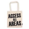 Iconic Basic Tote Bag - Access All Areas - Natural 4oz | Velora