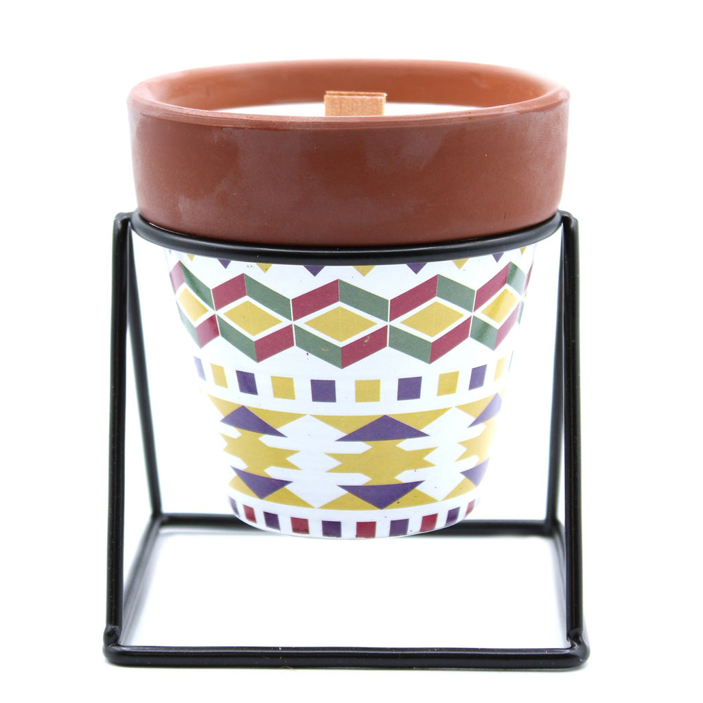 Agnes + Cat Herb Garden Candle - Geranium | Velora