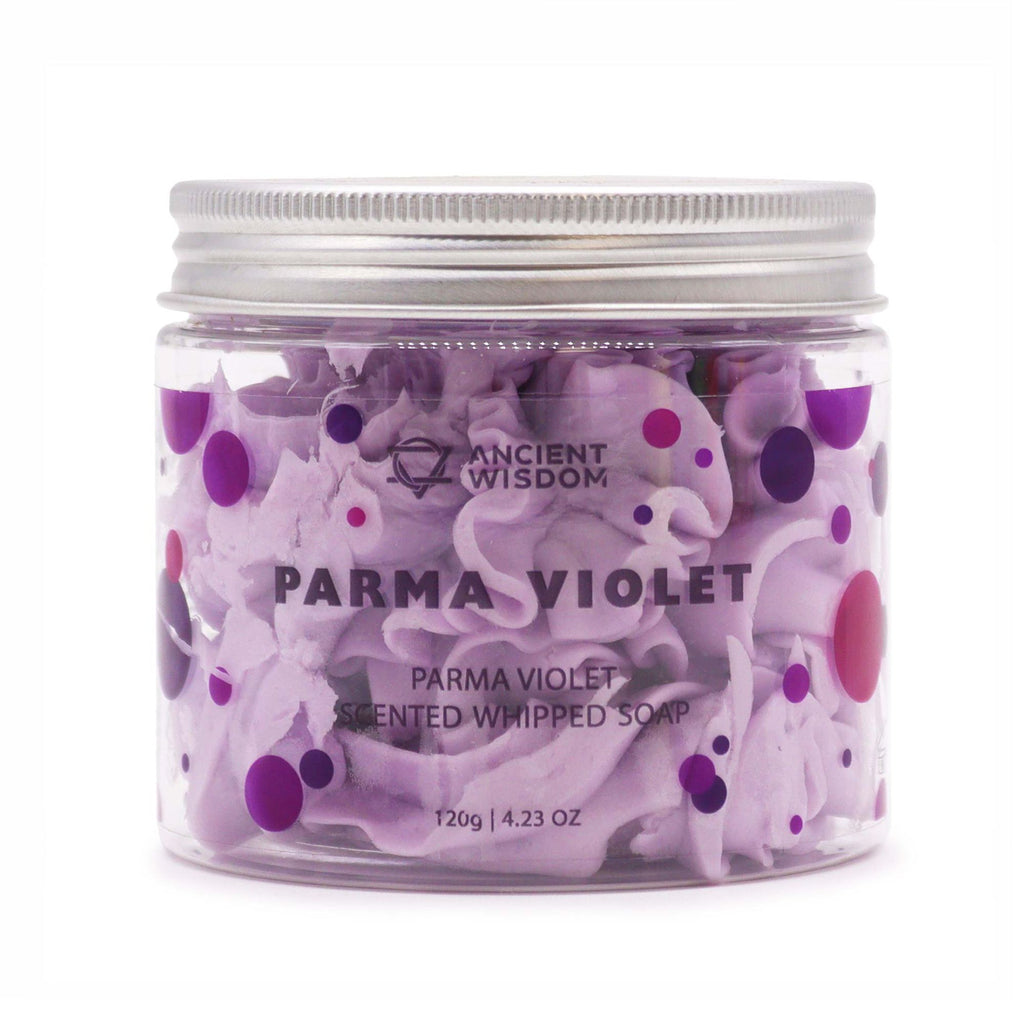 Parma Violet Whipped Soap - 120g | Velora