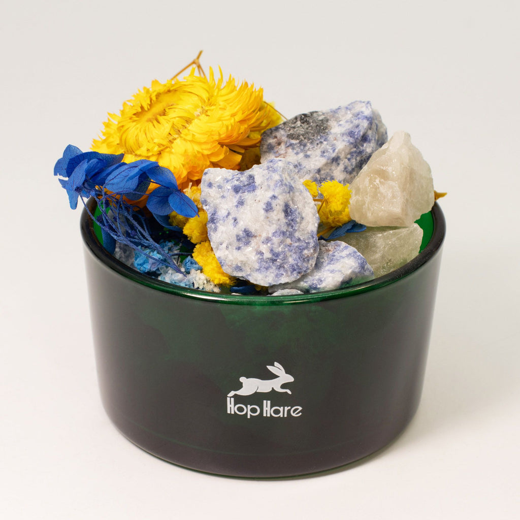 Hop Hare Diffusing Crystals & Floral Set - The Sun | Velora