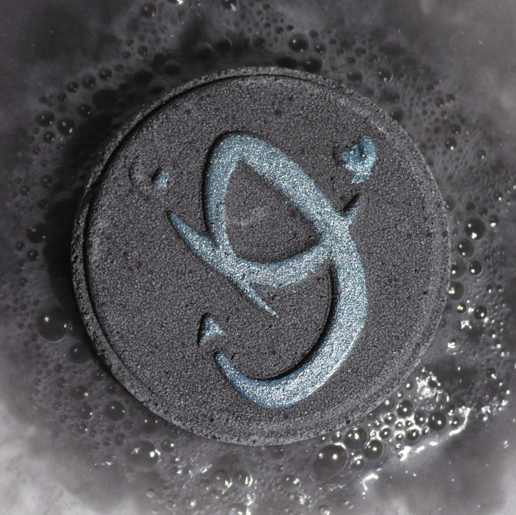 Scorpio Zodiac Bath Fizzers with Horoscope | Set of 2 | Velora