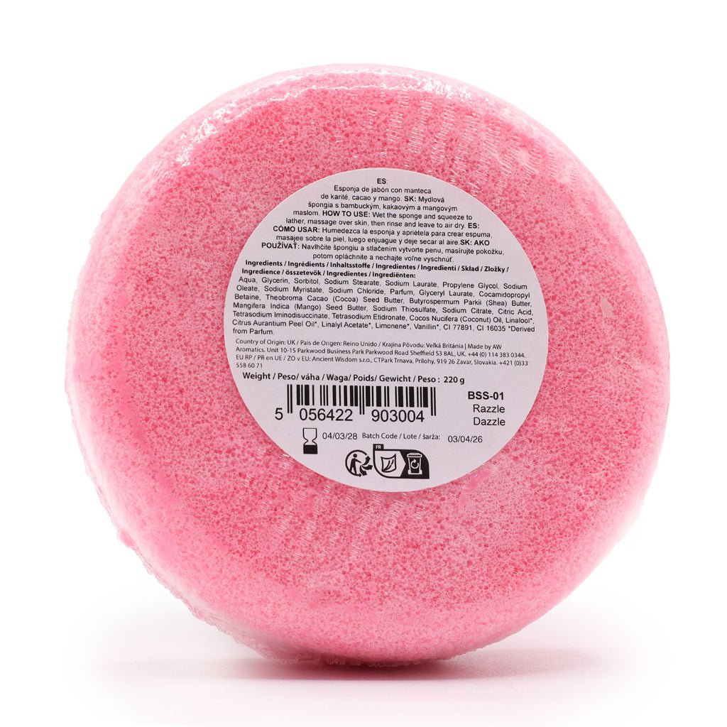 Butter Bubble Soap Sponge - Razzle Dazzle | Velora