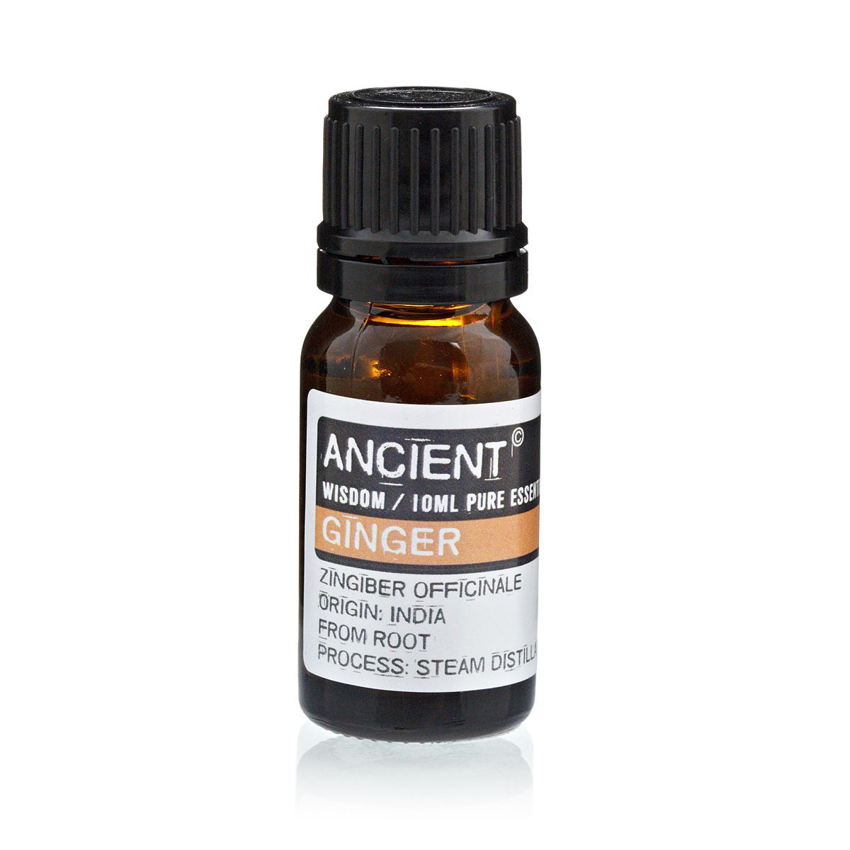 Ginger Essential Oil 10ml - Steam Distilled | Velora
