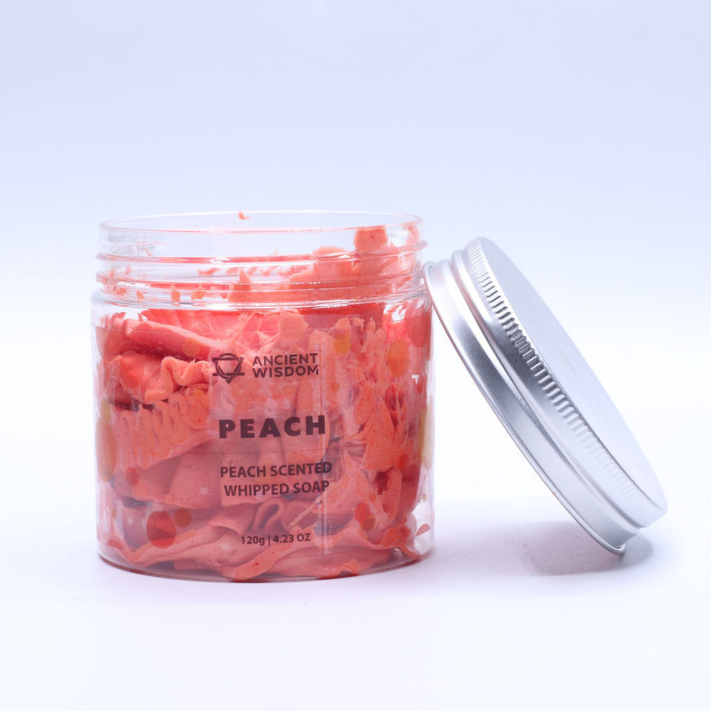 Peach Whipped Soap - 120g | Velora