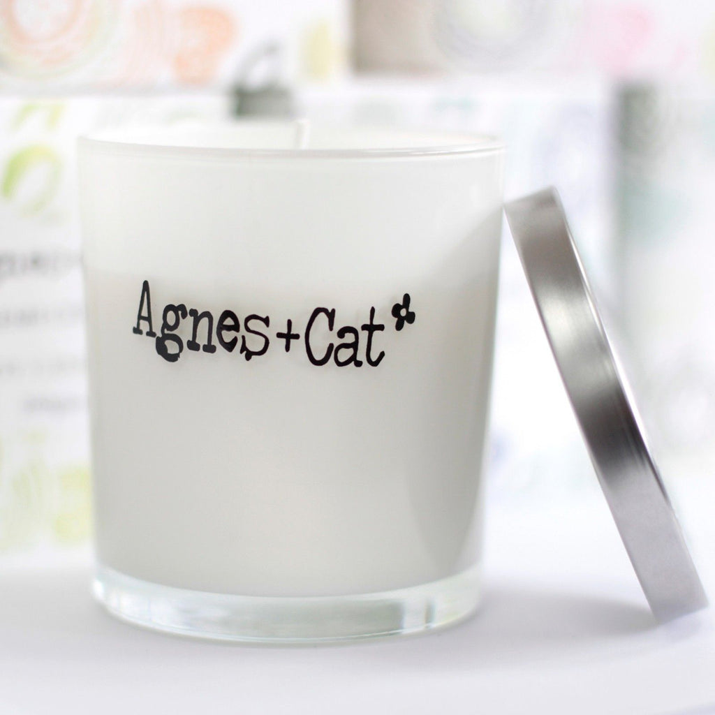 Agnes + Cat Votive Candle - Japanese Bloom | Velora
