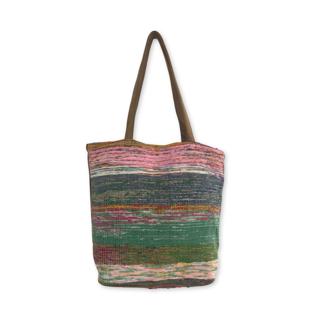 Recycled Big Rug Bag - Shades of Dusk | Velora