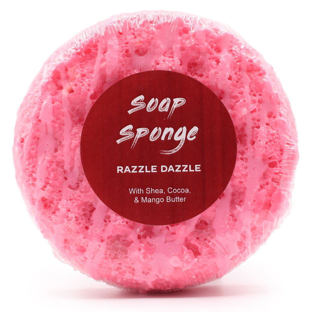 Butter Bubble Soap Sponge - Razzle Dazzle | Velora