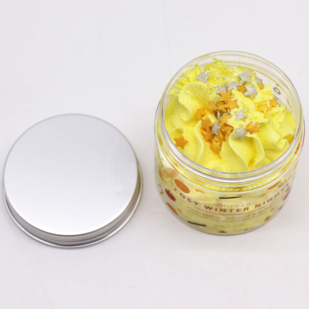 Cosy Winter Nights Whipped Soap - 120g | Velora