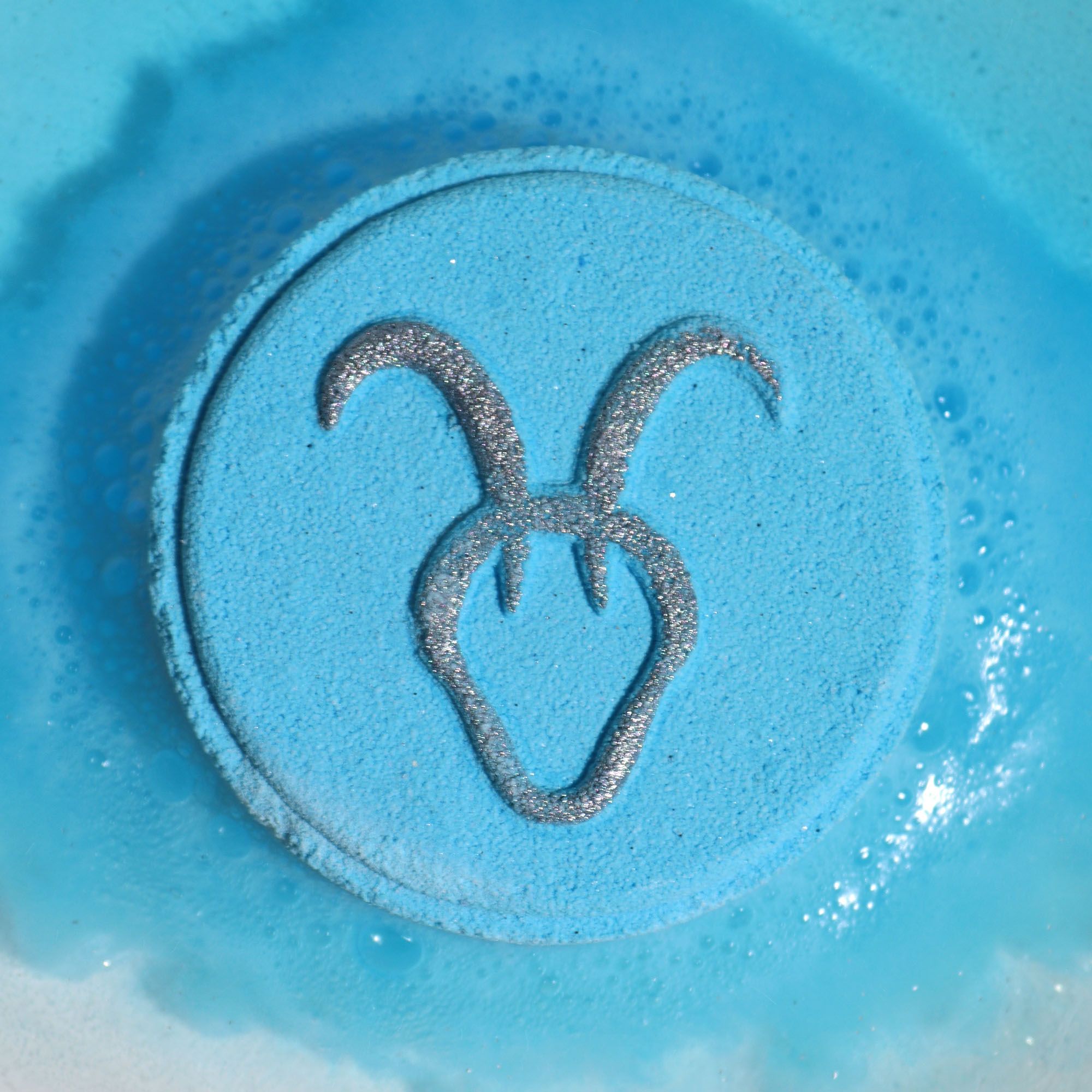 Capricorn Zodiac Bath Fizzers with Horoscope | Set of 2 | Velora