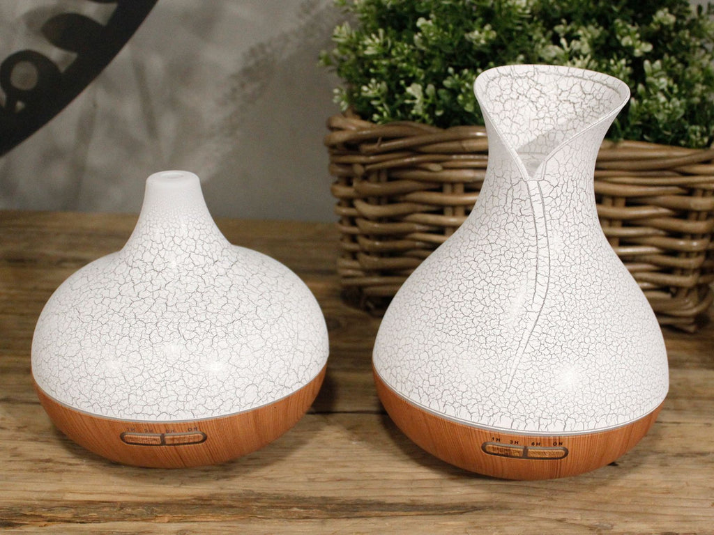 Palma Aroma Diffuser | Shell Effect | USB | 7-Colour LED | Velora