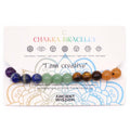 Chakra String Bracelet - 21 Stones | I Am Creative | Velora