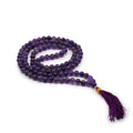 Amethyst Mala | 108 Bead Gemstone Mala for Calm & Clarity | Velora