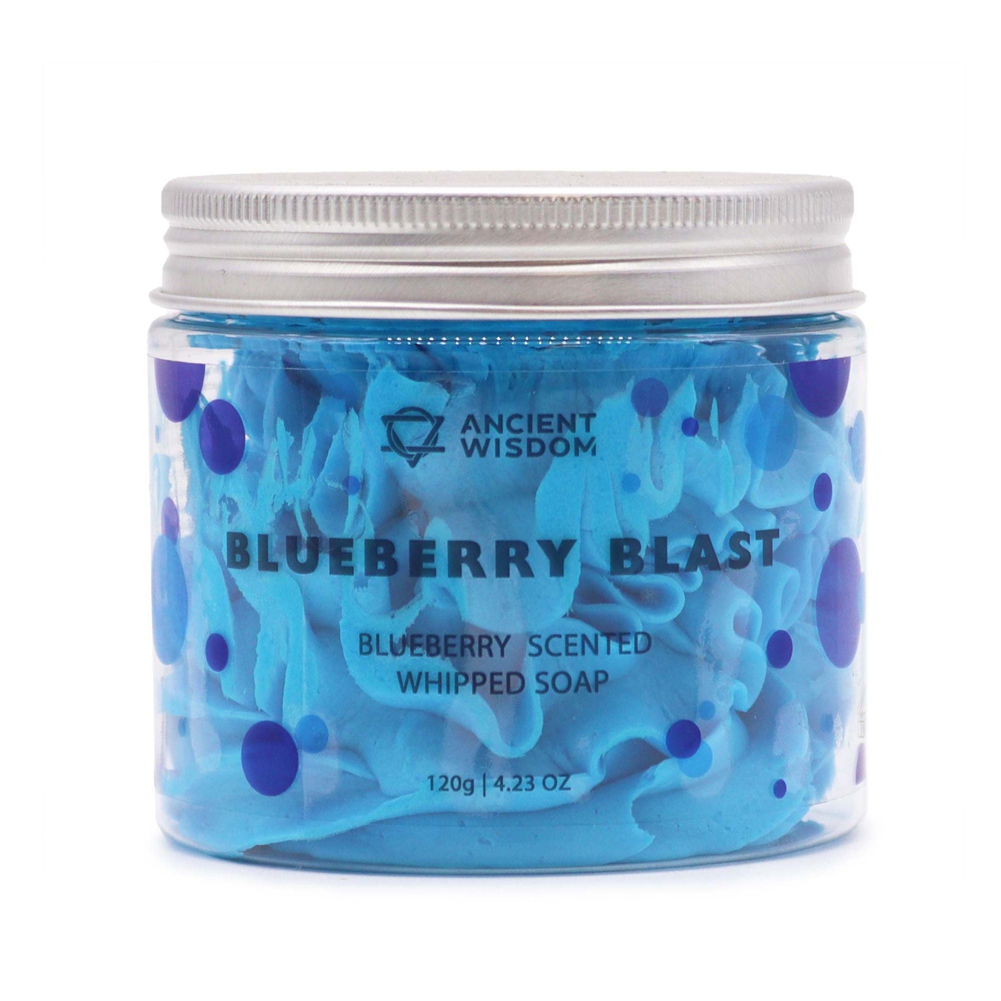 Blueberry Whipped Soap - 120g | Velora