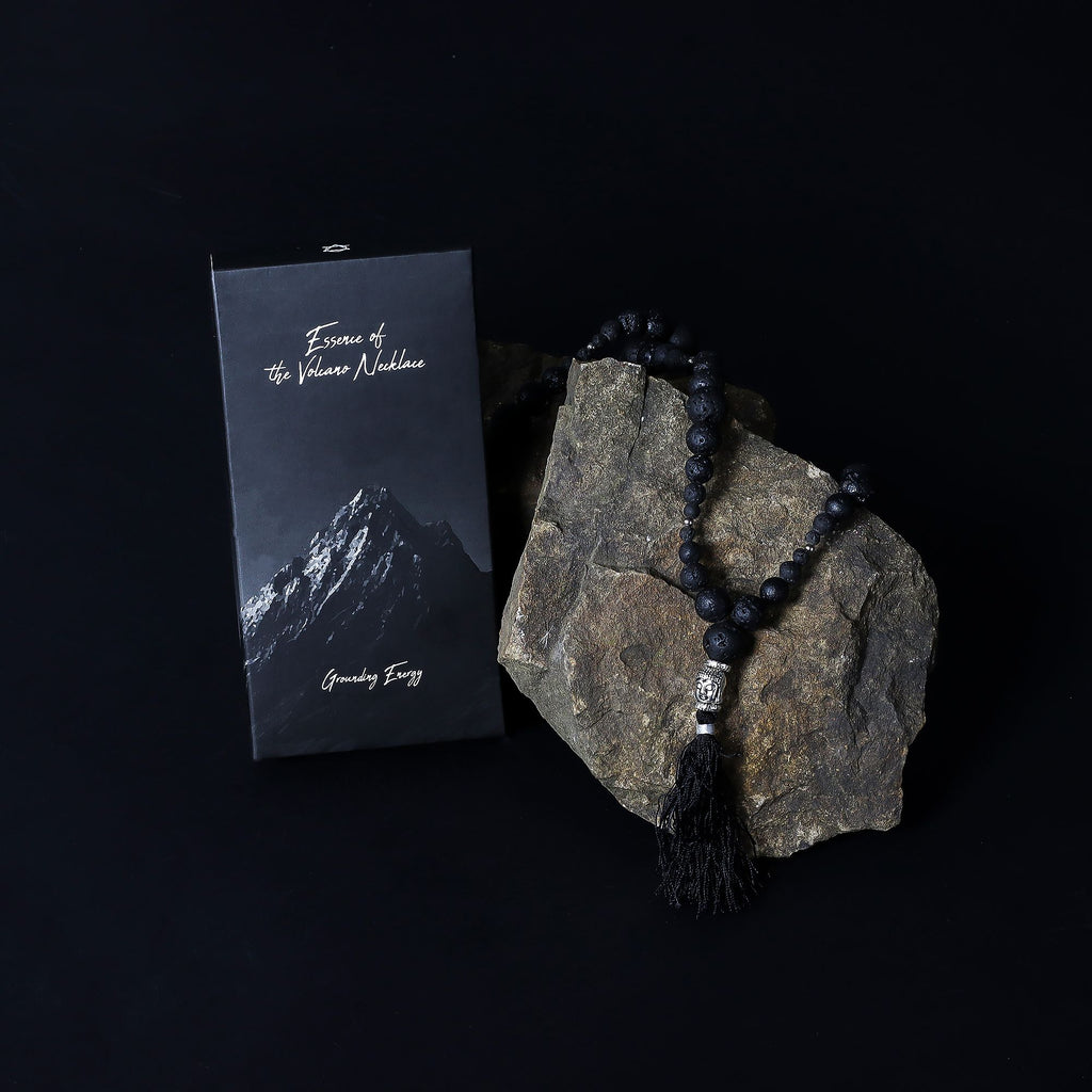 Essence of the Volcano Necklace – Grounding Energy | Velora