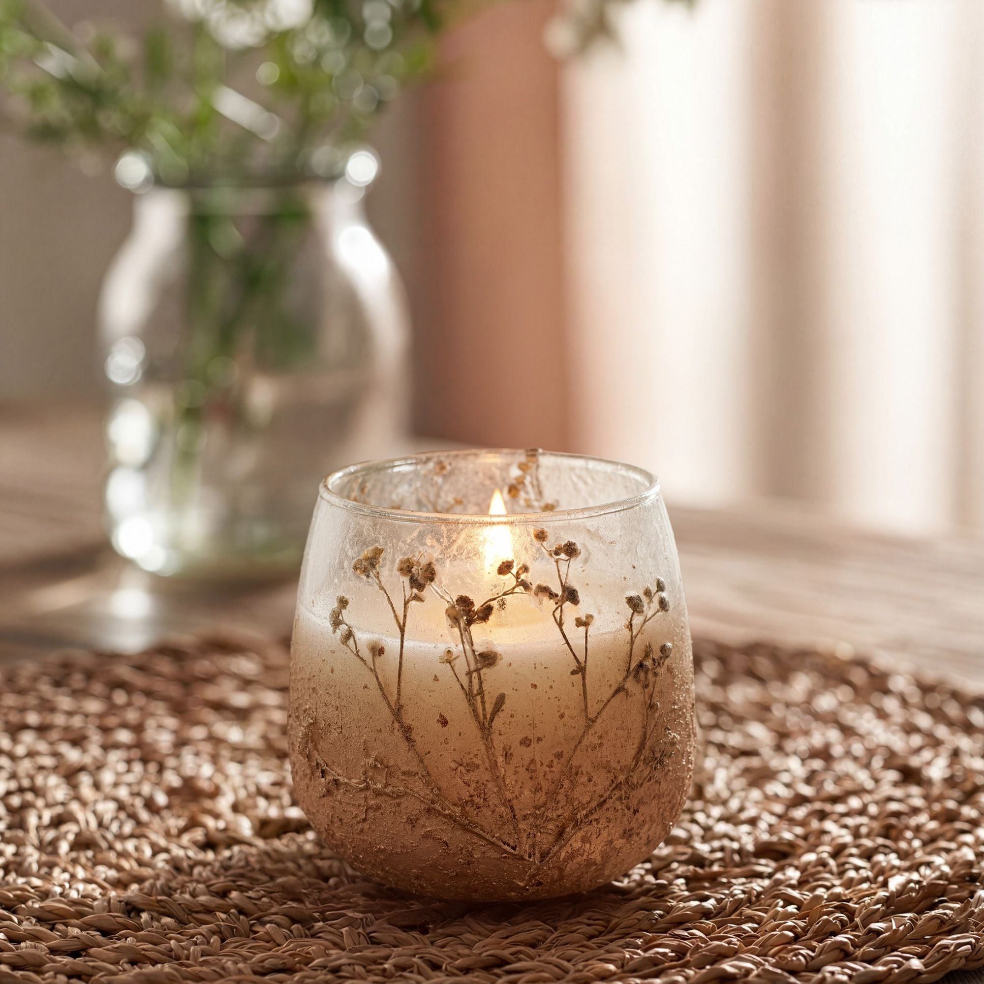 Small Glass Jar Candle - Wildlight Woods | Velora