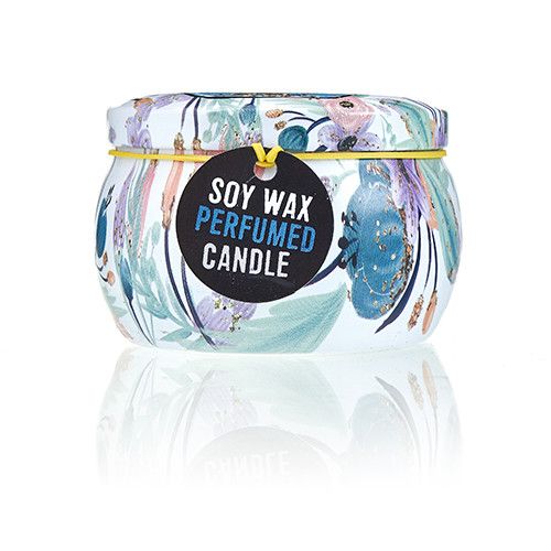 Art Tin Candle - Russian Dolls - Dolly Blue | Velora