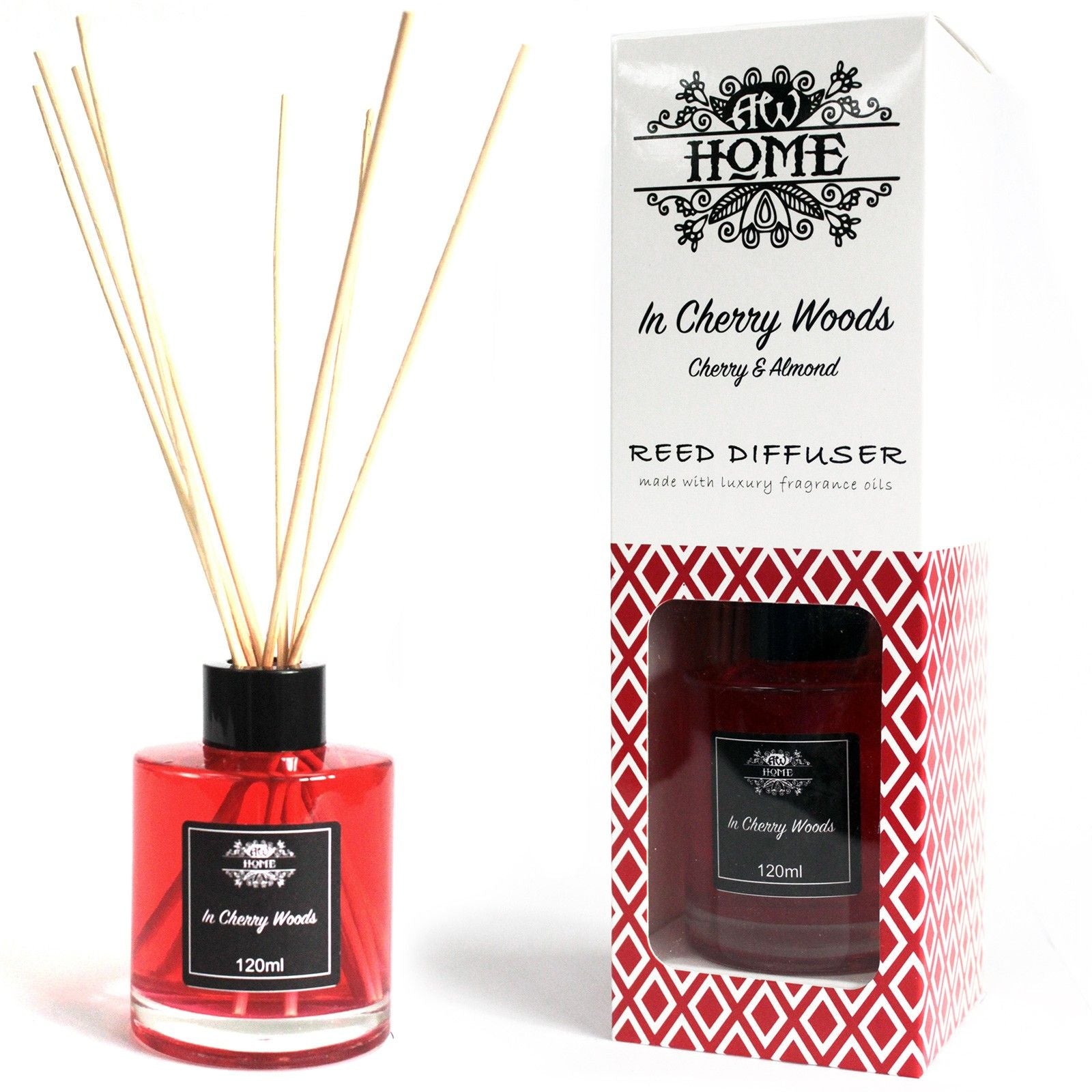 Reed Diffuser - In Cherry Woods 120ml | Velora