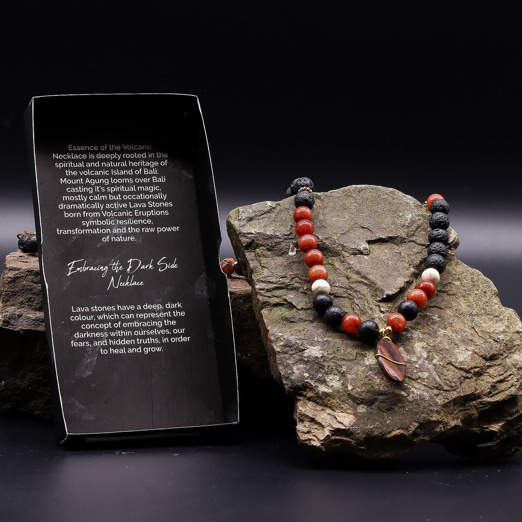 Essence of the Volcano Necklace – Protection | Velora