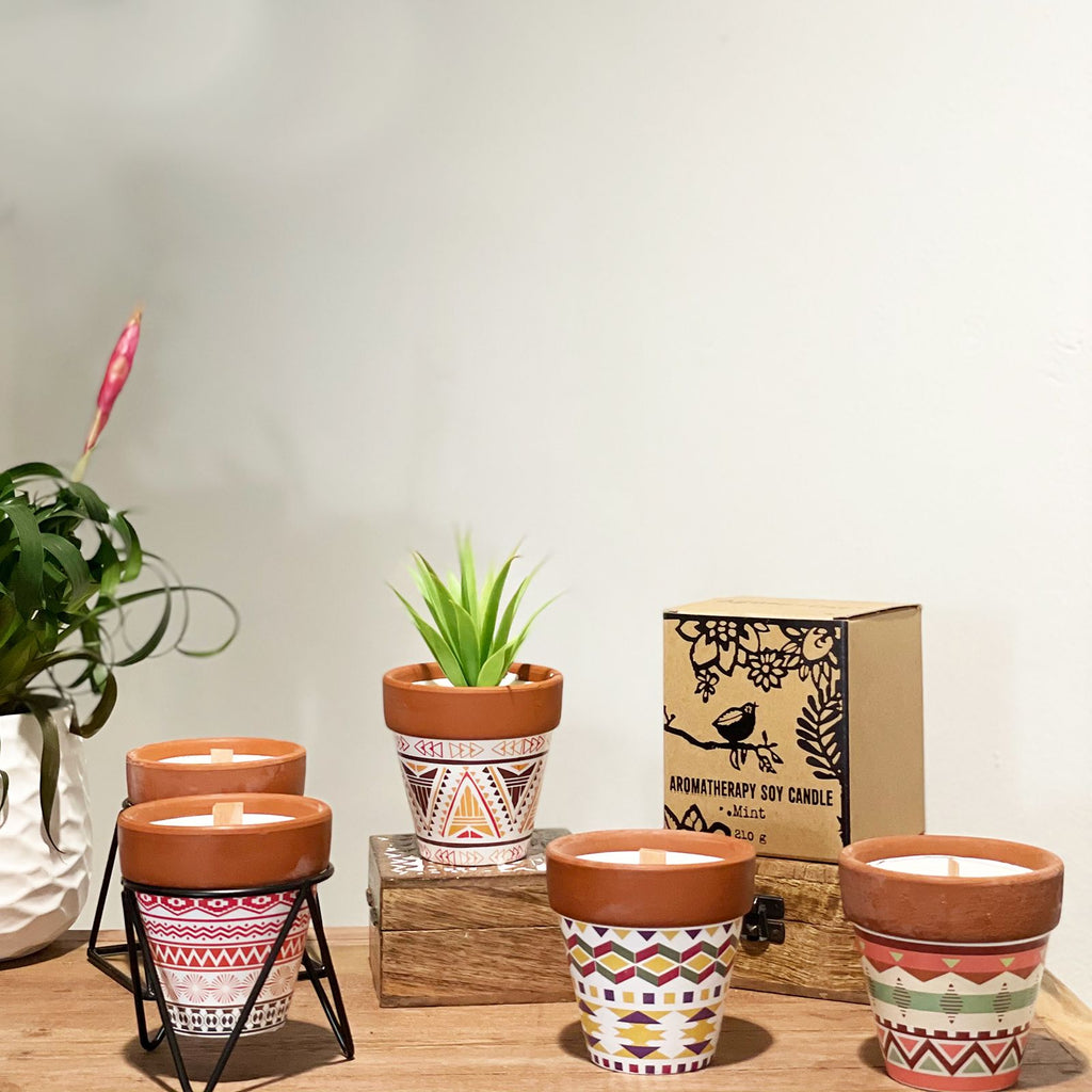 Agnes + Cat Herb Garden Candle - Sage | Velora
