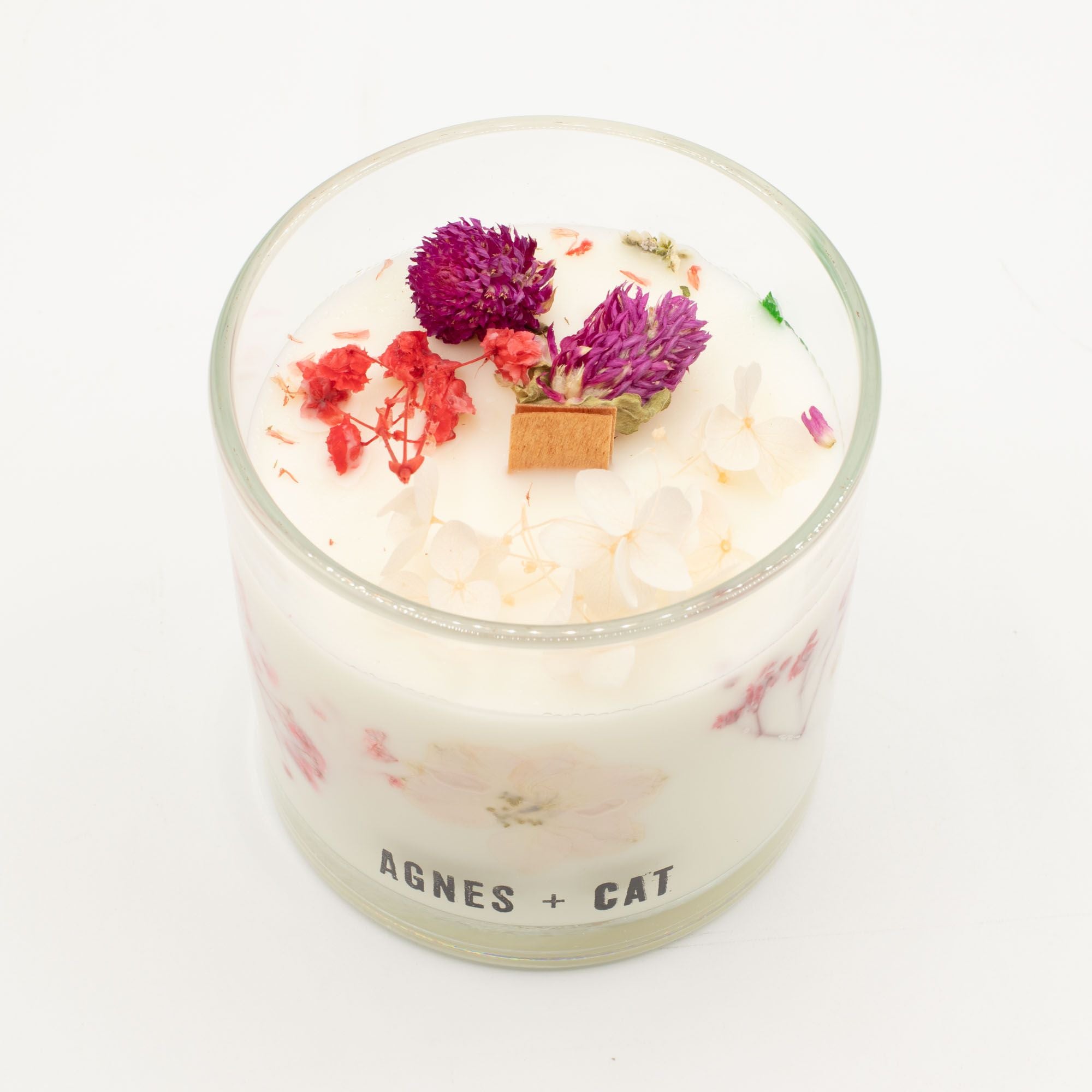 Agnes + Cat Botanical Soy Wax Candle - Roses of Sawrey | Velora