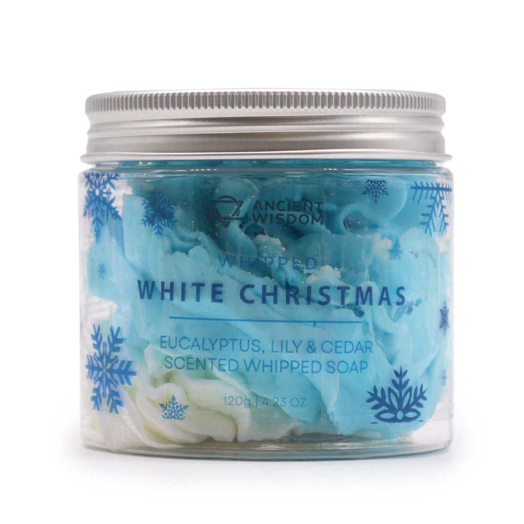 White Christmas Whipped Soap - 120g | Velora