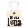 Iconic Basic Tote Bag - Mi Vida Loca - Natural 4oz | Velora