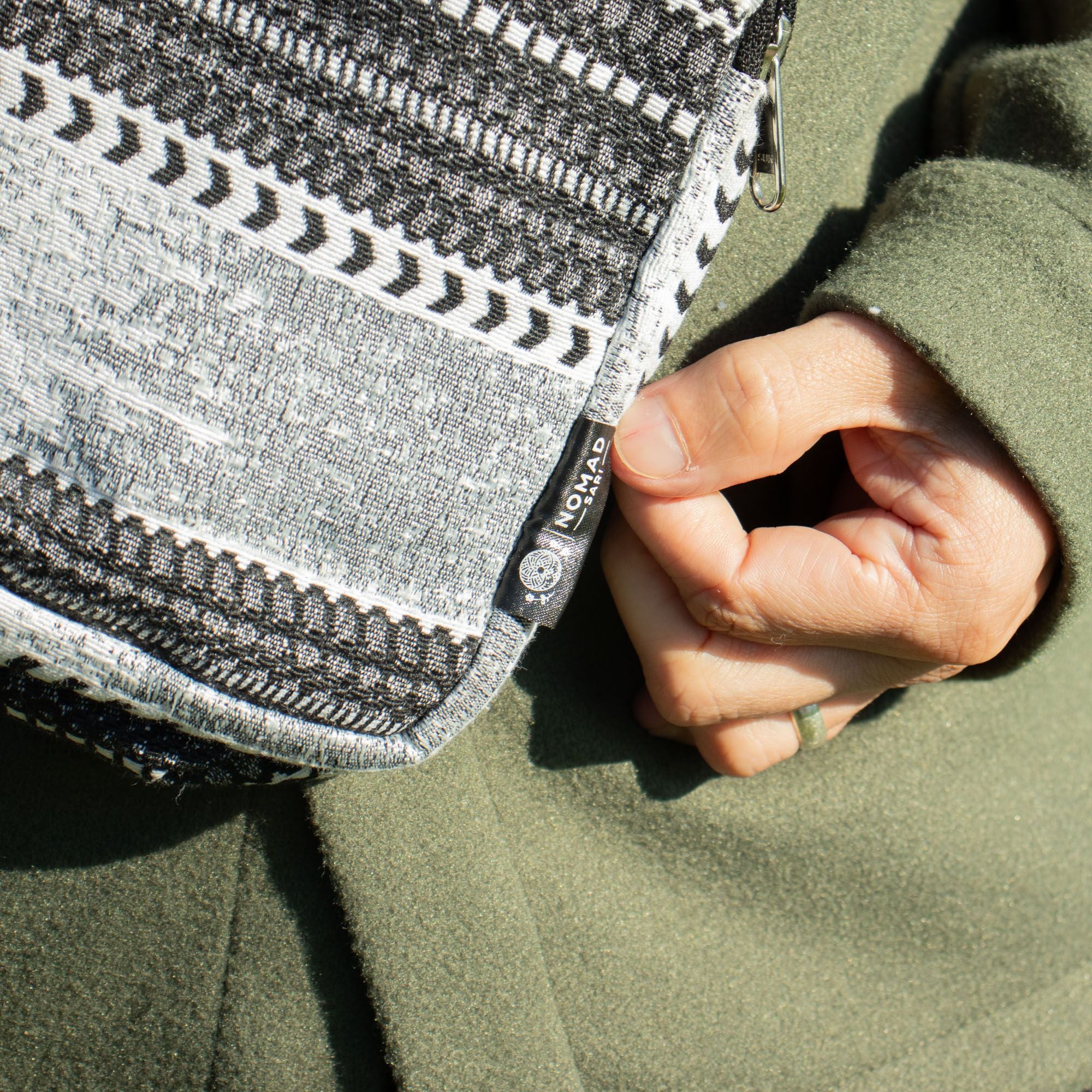 Urban Caravan Sari Jacquard Crossbody Bag | Nomad Collection | Velora
