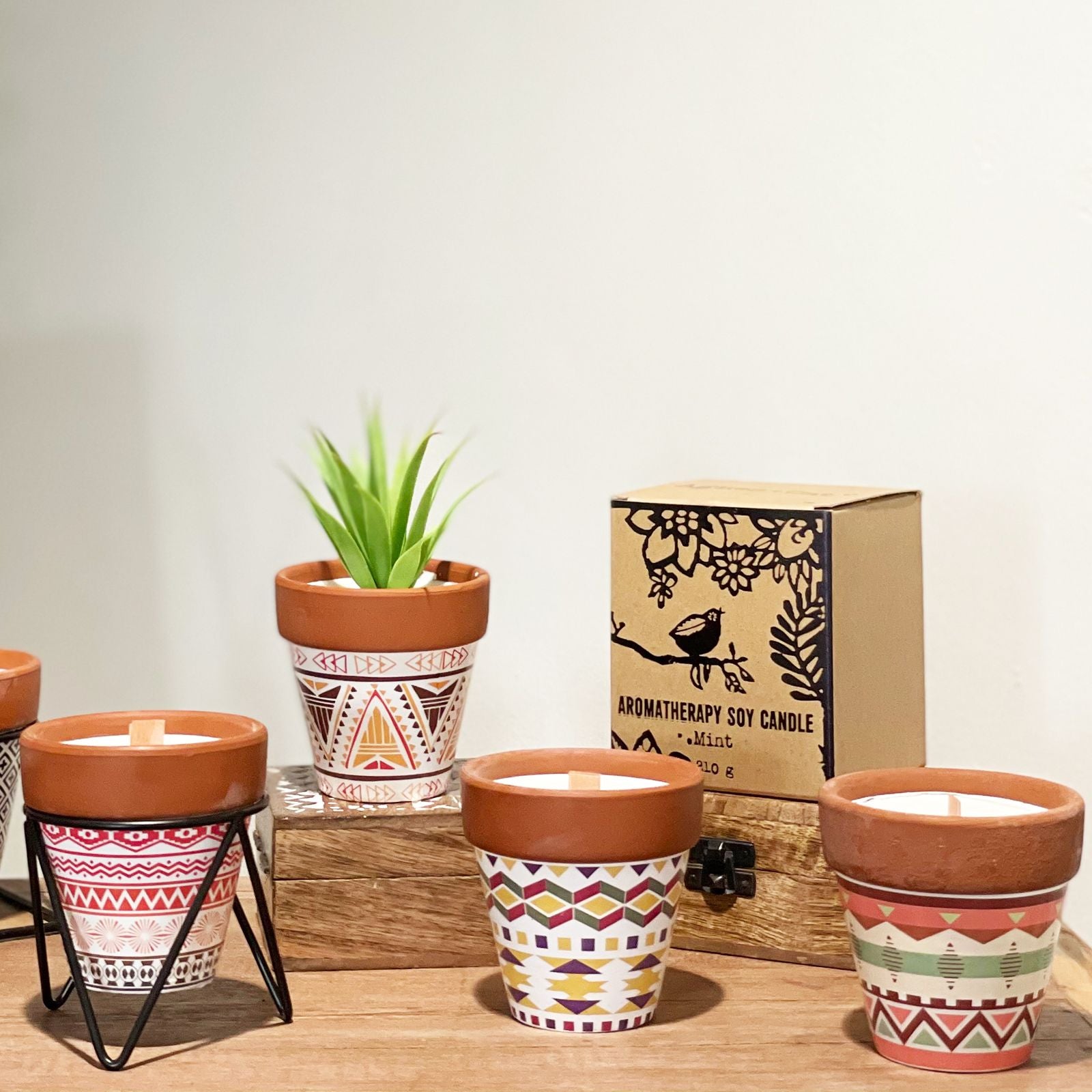 Agnes + Cat Herb Garden Candle - Clove | Velora