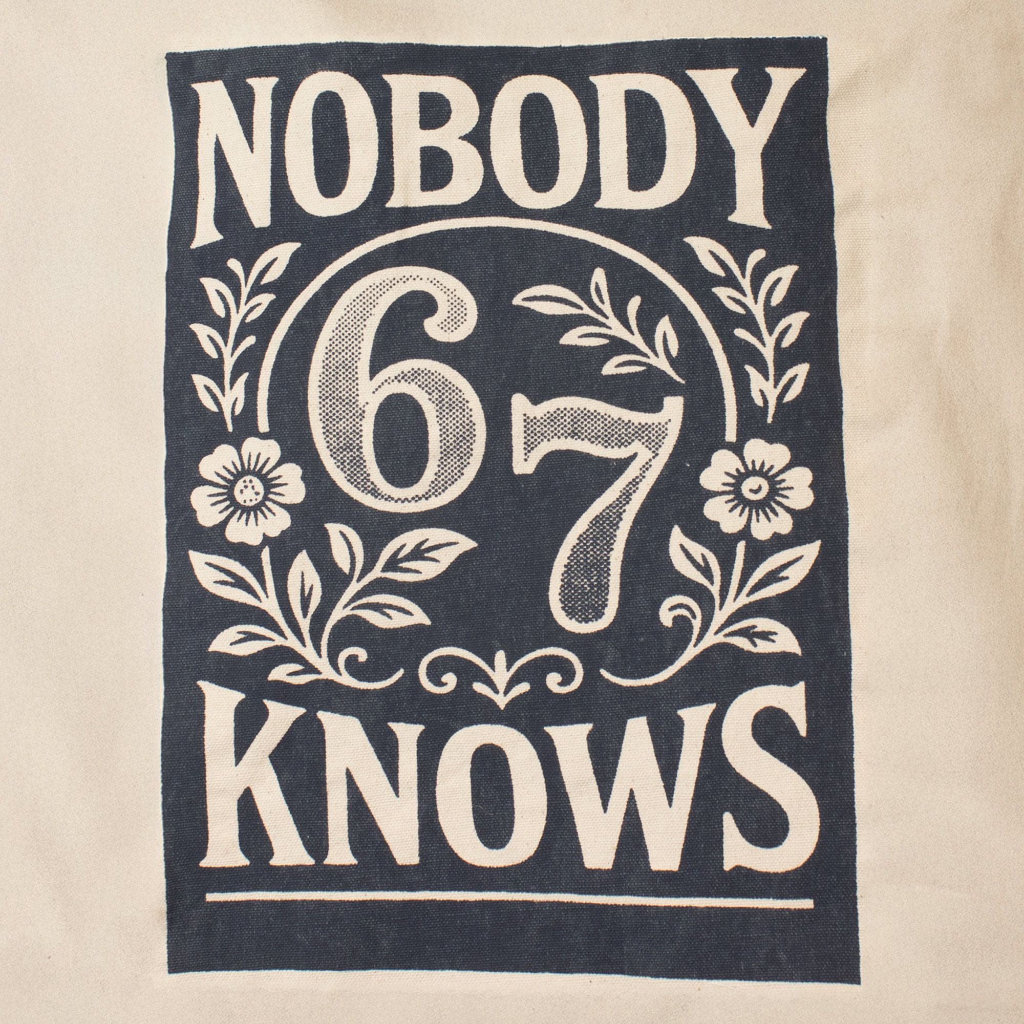 Nomad Sari Tote Bag - Nobody Knows 67 | Natural Canvas | Velora