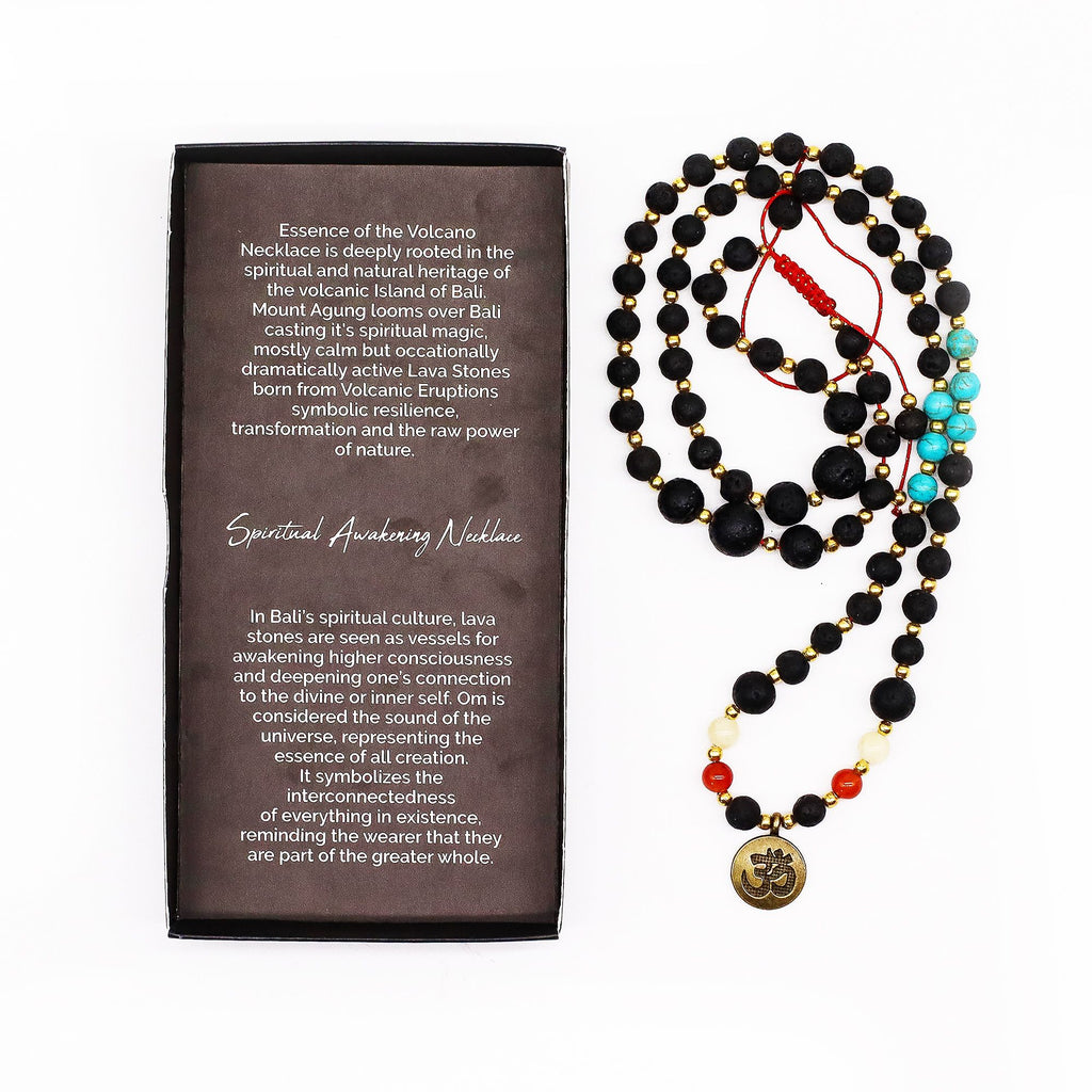 Essence of the Volcano Necklace – Spiritual Awakening | Velora
