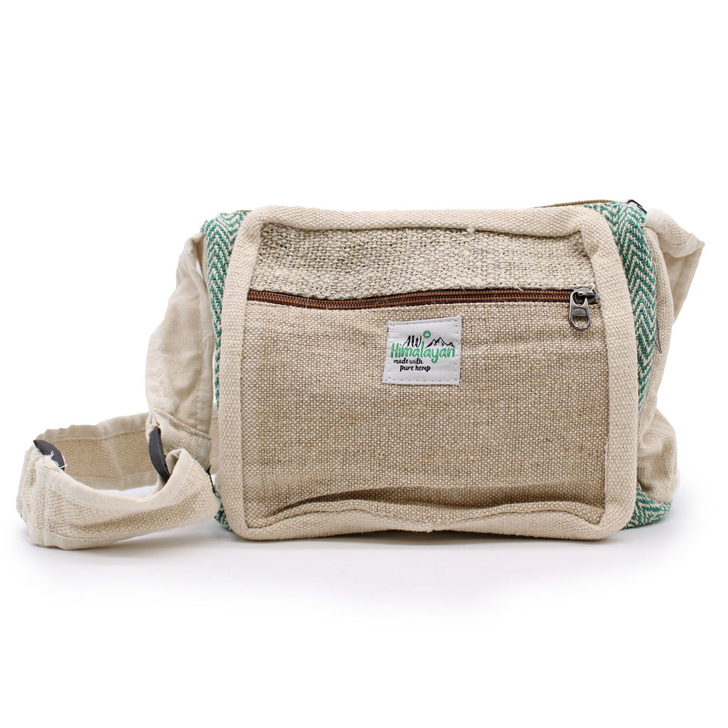 Hemp & Cotton Messenger Bag | Velora