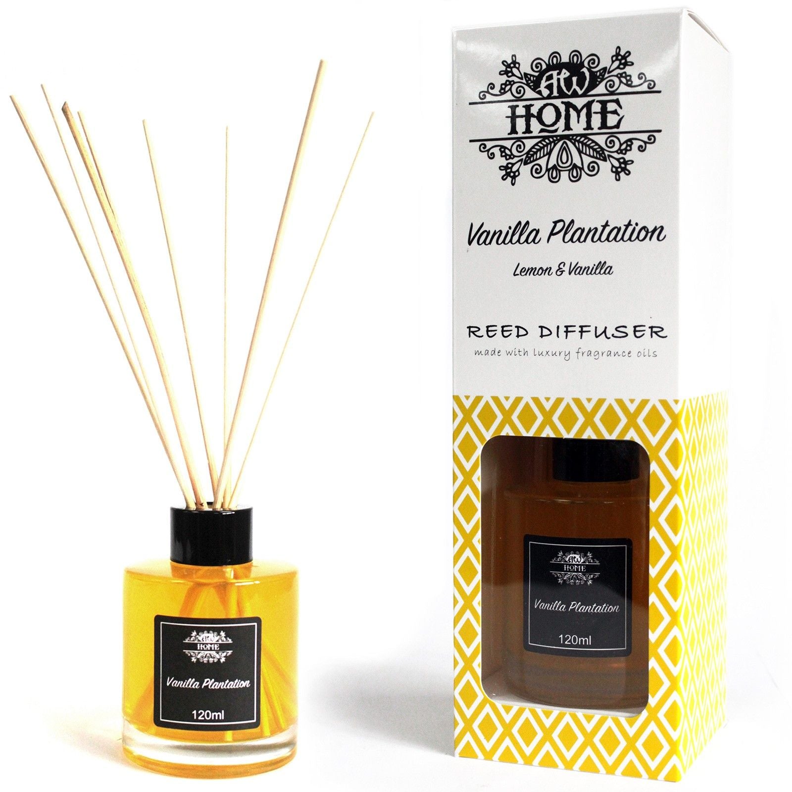 Reed Diffuser - Vanilla Plantation 120ml | Velora