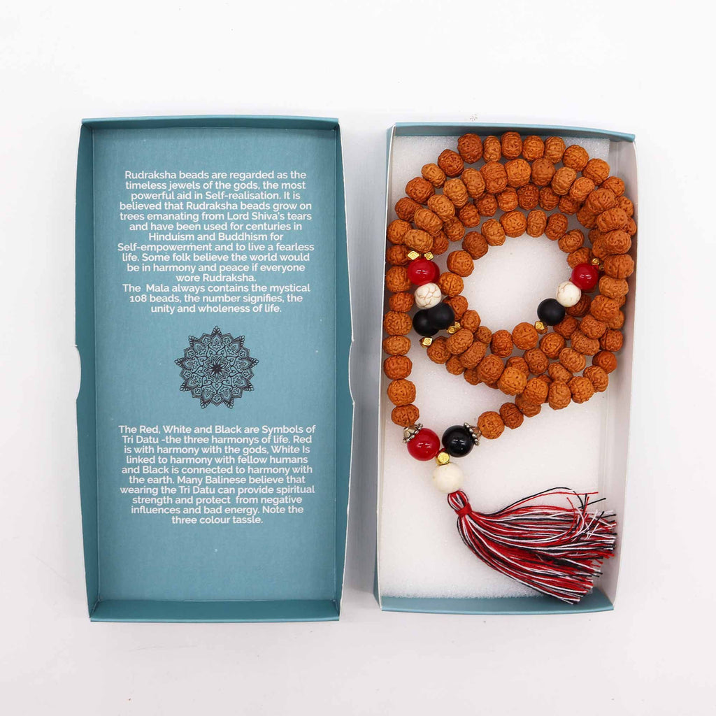 Harmony & Protection Bali Mala Necklace | Handcrafted Spiritual Jewellery | Velora