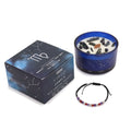 Virgo Zodiac Crystal Candle & Gemstone Bracelet | Velora