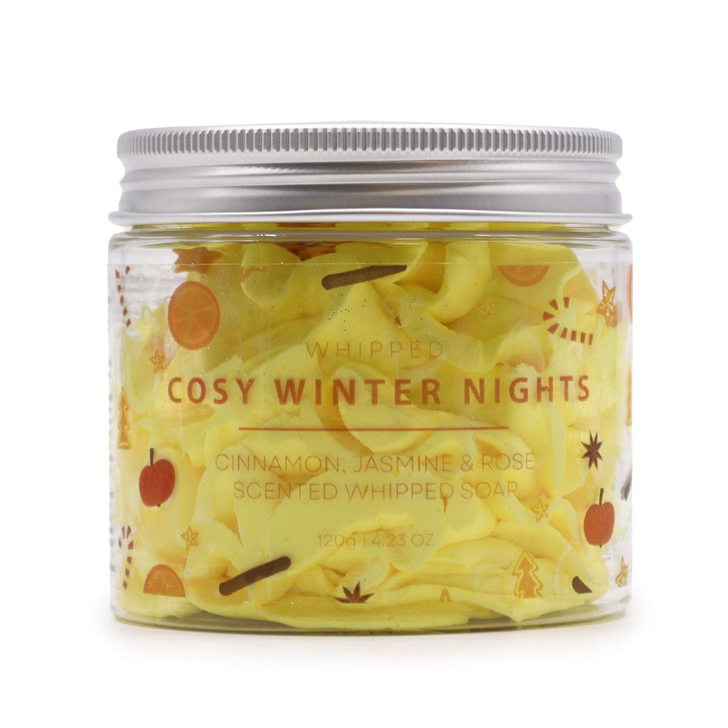 Cosy Winter Nights Whipped Soap - 120g | Velora
