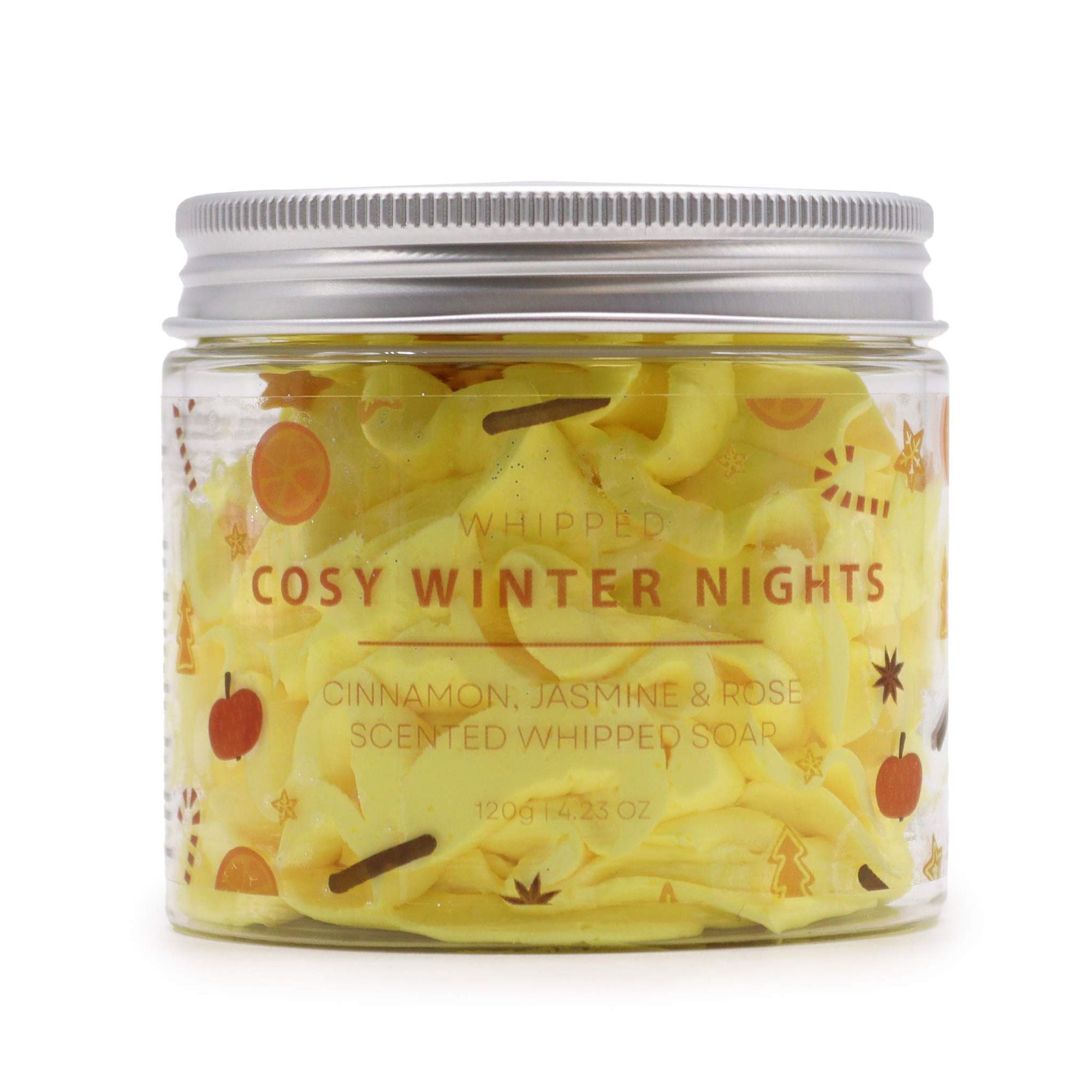Cosy Winter Nights Whipped Soap - 120g | Velora