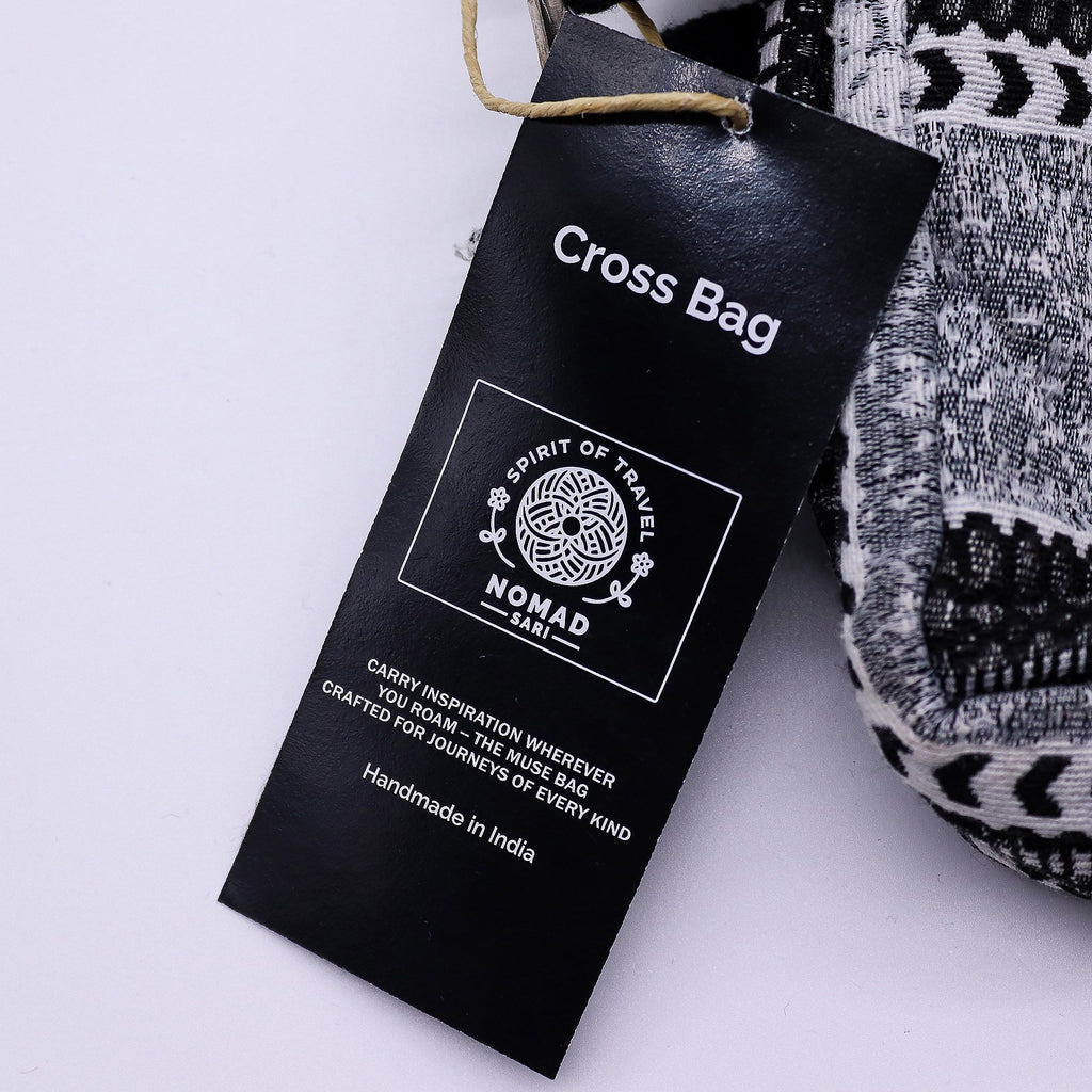 Urban Caravan Sari Jacquard Crossbody Bag | Nomad Collection | Velora