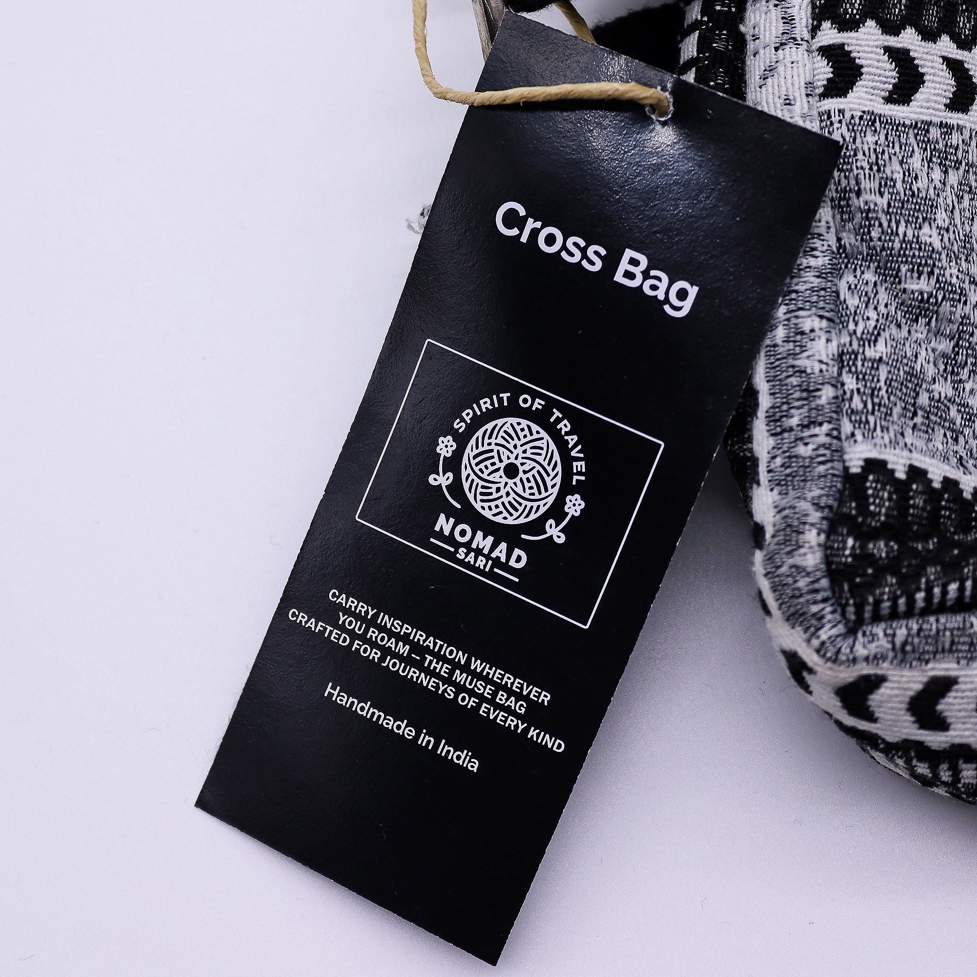 Urban Caravan Sari Jacquard Crossbody Bag | Nomad Collection | Velora